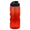 Garyline® Mini Mountain Tritan® Bottle with Flip-Top Lid - 22 oz. - Tranparent red